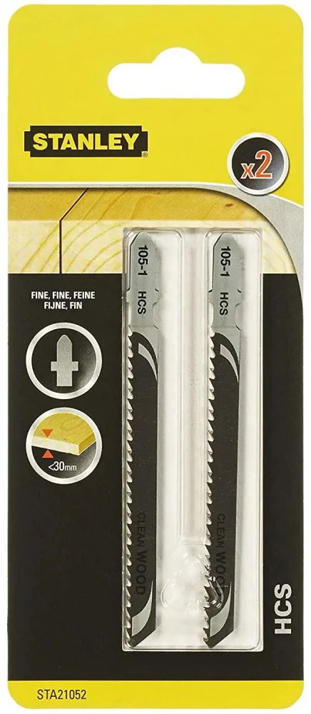 Полотно пильне по деревині для електролобзиків Stanley (2 шт) (STA21052)