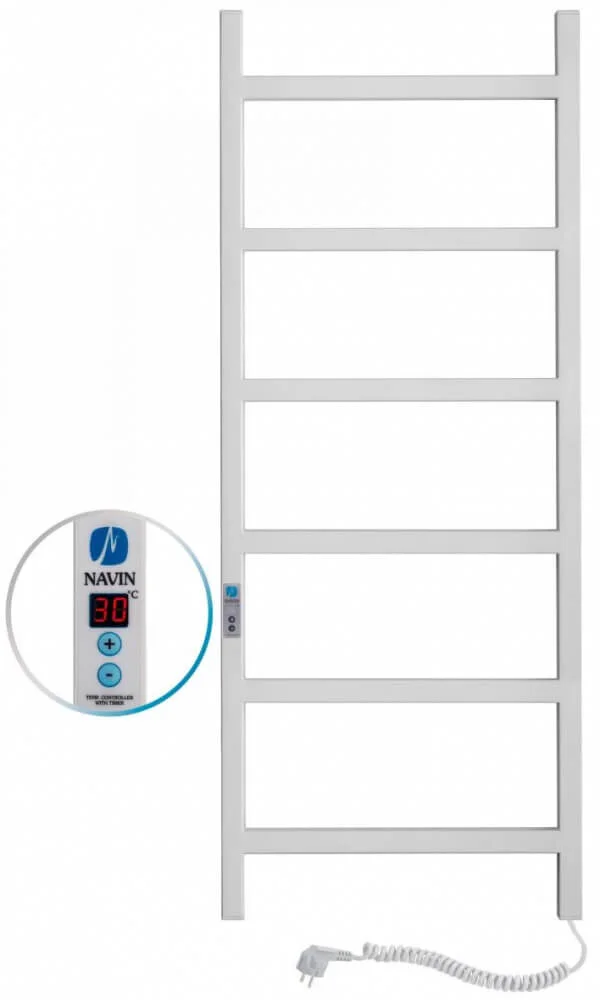 Рушникосушка електрична Navin Nordic 500 х 1200 Digital білий оксамит