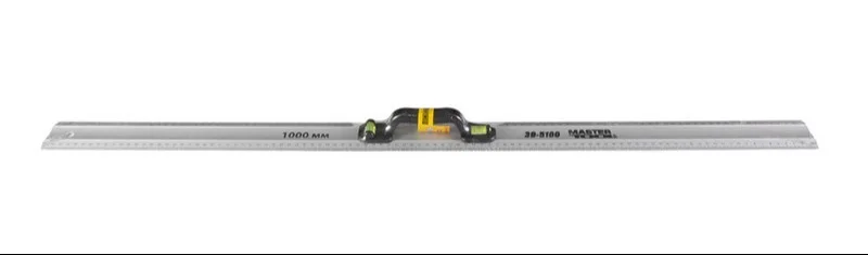 Рівень-лінійка алюмінієва MasterTool 100 см з ручкою - фото 2