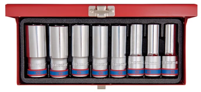 Набір головок King Tony 1/2" 12-23 мм 8 од. 12-гранних (4208MR)