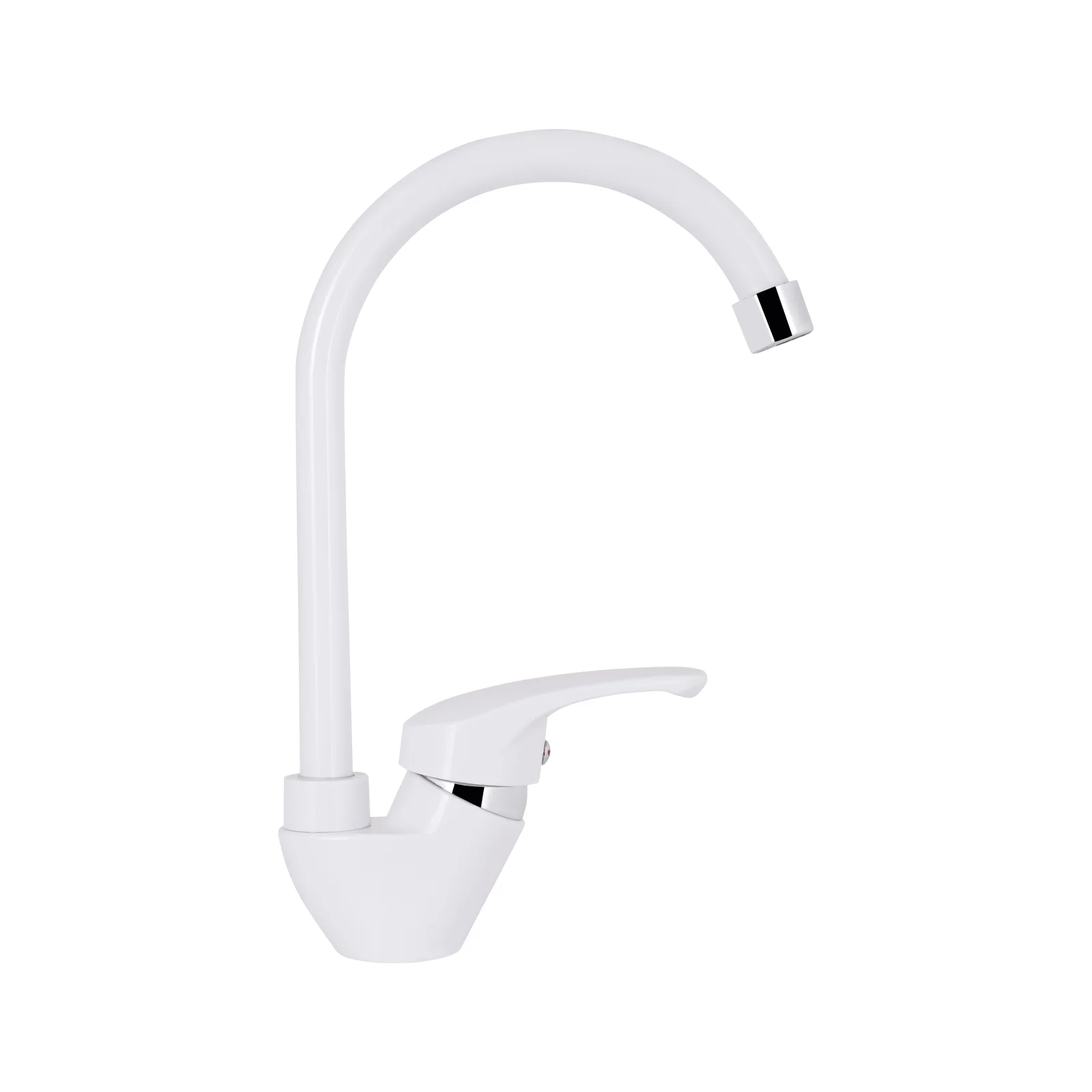 Смеситель для кухни Brinex 36 007 Белый - фото 4