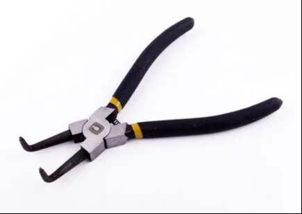 Щипці для стопорних кілець під кутом 90° на стиснення (обгумовані) Сила L=175 мм (310702)