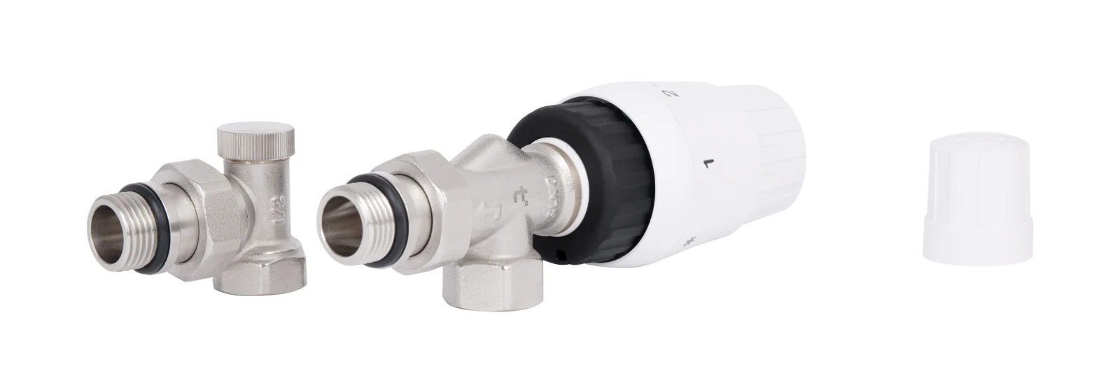 Термостатический комплект Thermo Alliance Forte 1/2" осевой TAF302G15