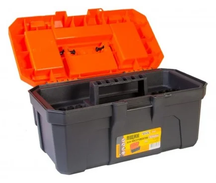Сундук для инструментов с пластиковыми замками 16" 410х230х205 мм MasterTool 79-6026 - фото 3