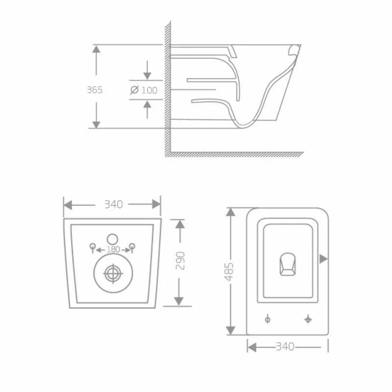 Унітаз підвісний Qtap Crow Rimless QT05335171RW (Slim, Duroplast, Soft-close, Quick Release) - фото 2