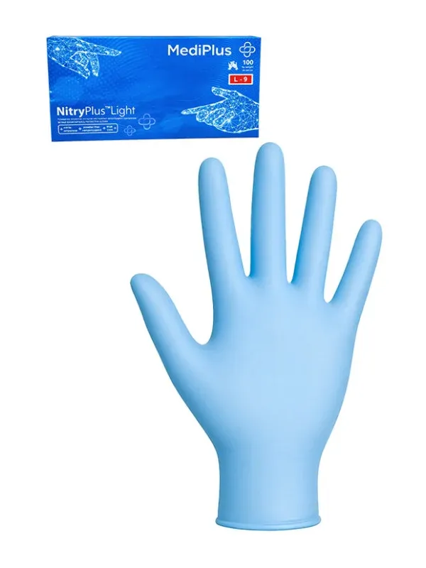 Нітрилові рукавички MediPlus NitryPlus Light (уп. 50 пар)