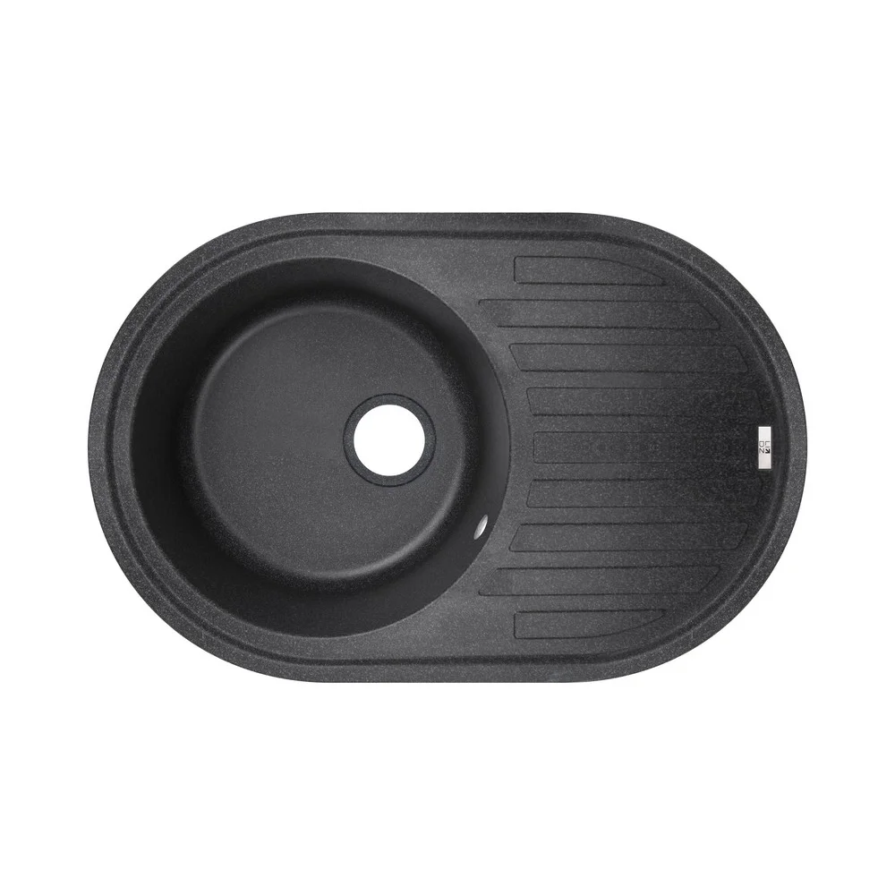 Кухонная мойка Lidz (BLA-03) 780x500/200 Черный