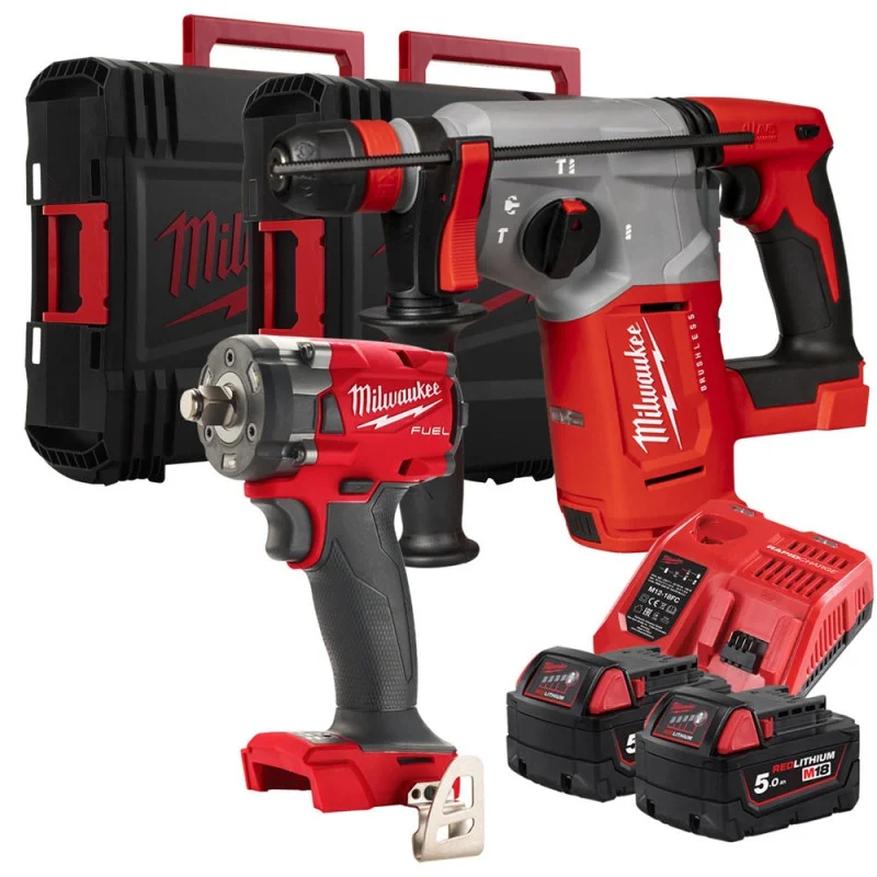 Набір акумуляторного інструменту Milwaukee M18 FPP2AJ2-502X (4933481021)