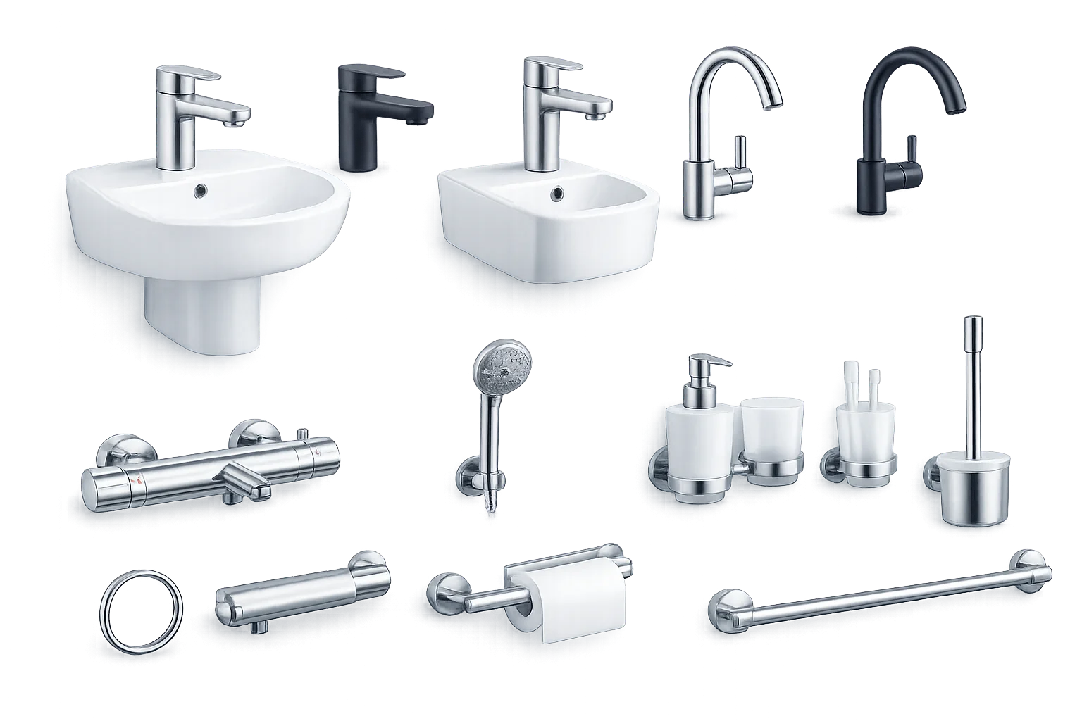 Змішувачі та аксесуари