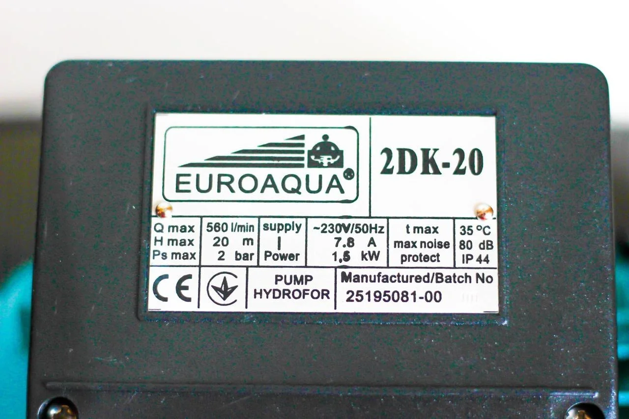 Поверхностный насос Euroaqua 2 DK 20 - фото 8