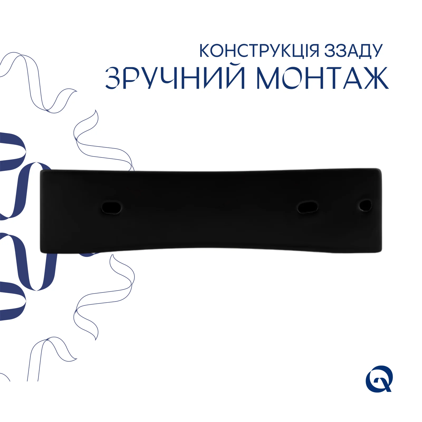 Раковина Qtap Nando LT 500х420х130 Черный - фото 5