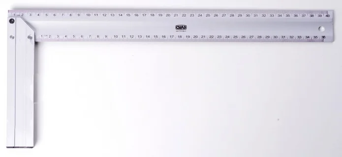 Кутник будівельний 400 мм алюмінієвий Сила (500827)