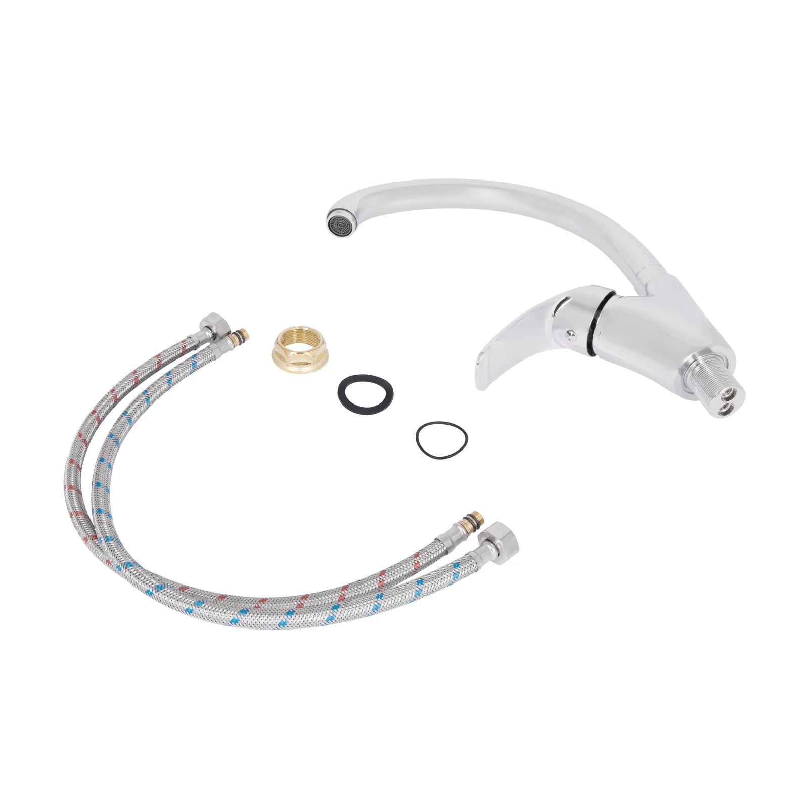 Змішувач для кухні Lidz Mars 81 007F-3 Хром - фото 7