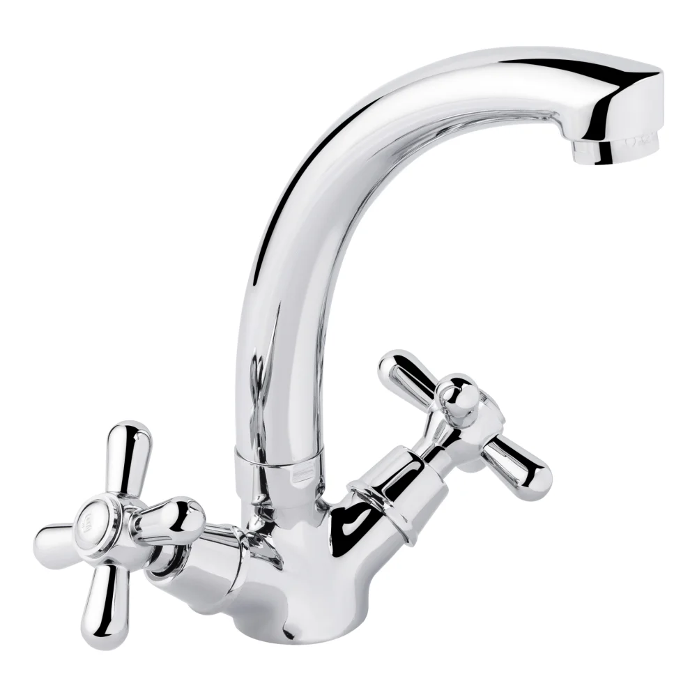 Змішувач для кухні Lidz Dominox 15 272-2 Хром