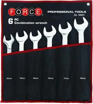 Набір ключів комбінованих 32-46 мм 6 од. Force (50651)