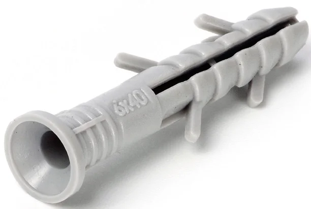 Дюбель швидкого монтажу 6*40 потай поліетиленовий Apro (100 шт) (MTP-60040)