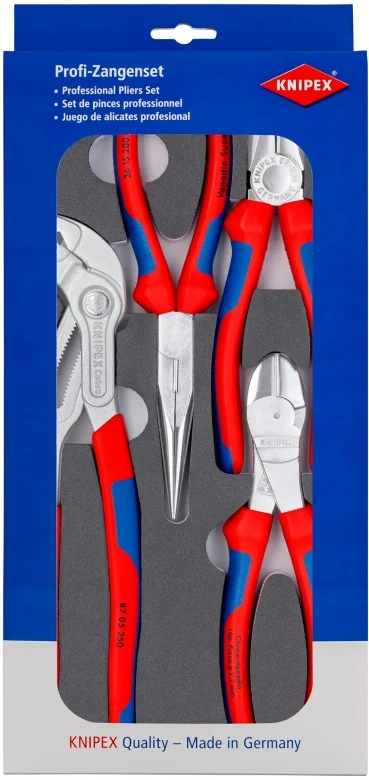 Набір хромованих інструментів «Basic Chrom» Knipex (00 20 01 V17)