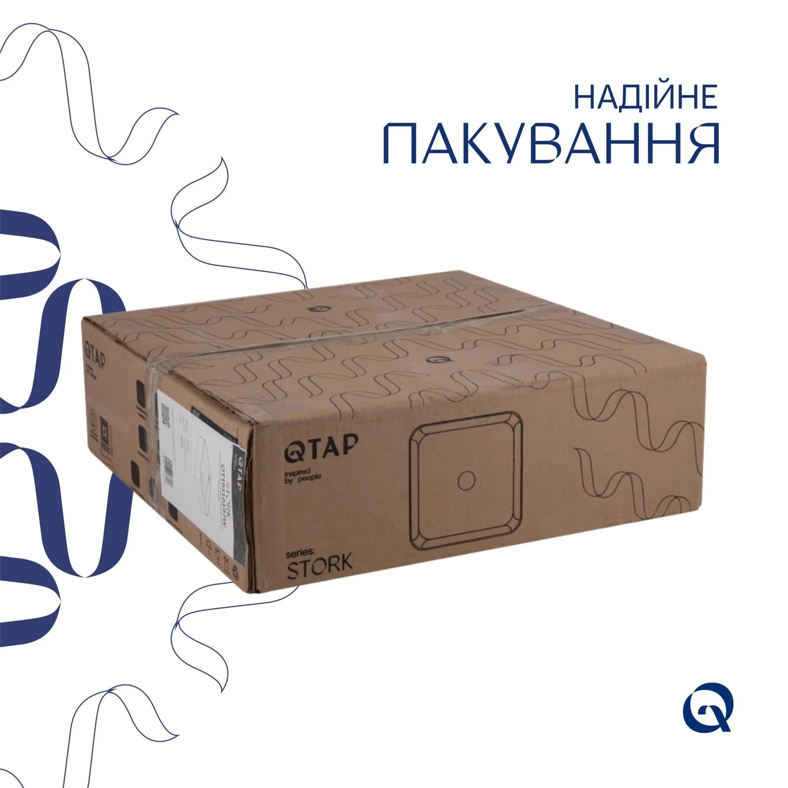 Раковина-чаша Qtap Stork 430x430x125 Белый - фото 5