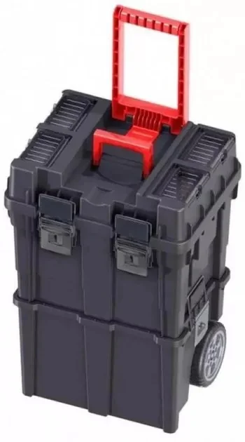 Набір ящиків для інструменту на колесах Qbrick System Wheelbox HD Compact Logic 18" (SKRWCLHDPZCZAPG001)