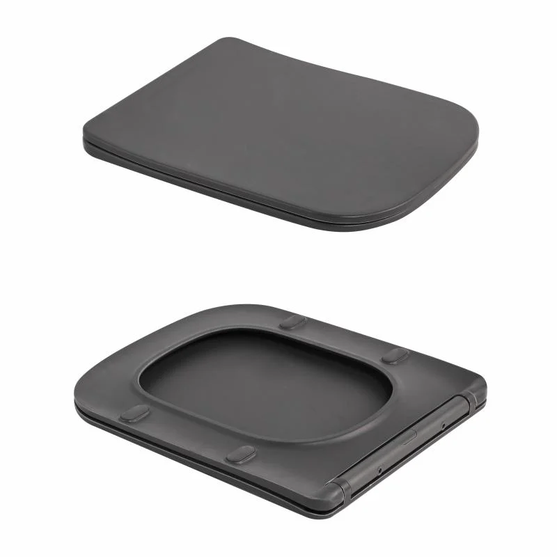Унітаз підвісний Qtap Tern Ultra Quiet QTTER26AN48999 Антрацит (Slim, Duroplast, Soft-close, Quick Release) - фото 8