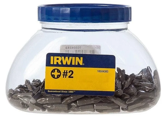 Біта Irwin 1/4" L=25мм PZ2 250 шт (10504383)