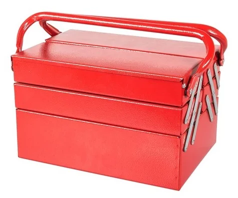 Скриня для інструментів металева 330 мм 3 яруси/5 відділень MasterTool 79-3305