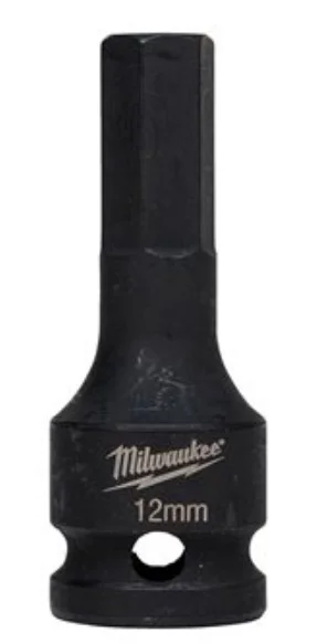 Біта торцева ударна Milwaukee 1/2" L67мм HEX H12 (4932478067)