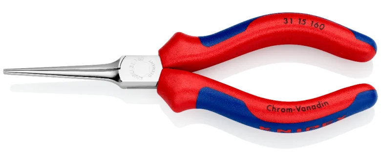 Плоскогубці захватні (гострогубці) Knipex L=160 мм (31 15 160)