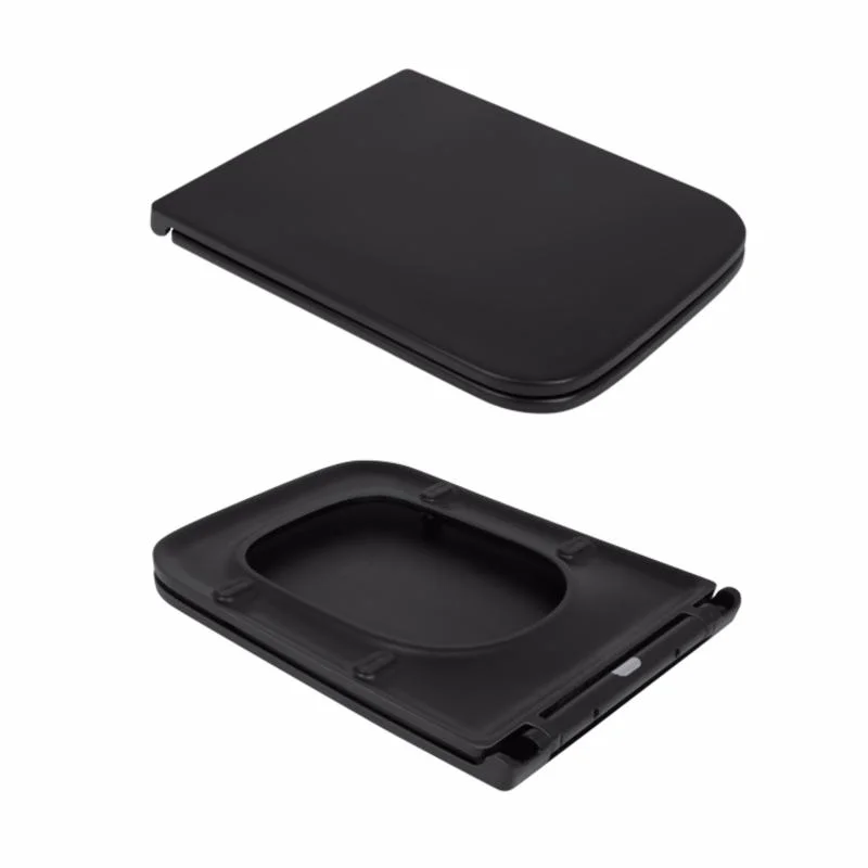 Унітаз підвісний Qtap Gemini QT2533076EUQMB Чорний (Soft-close) - фото 8
