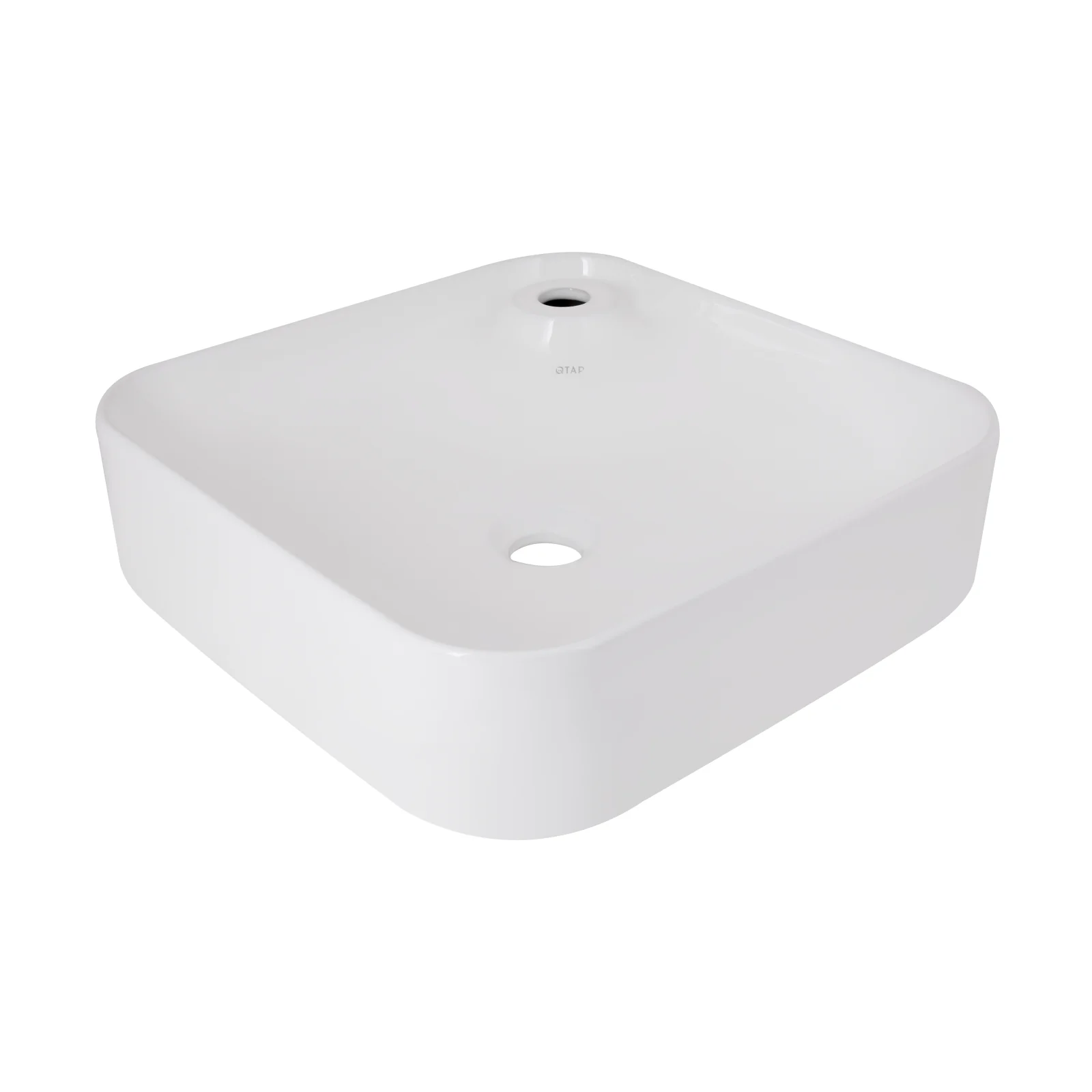 Раковина-чаша Qtap Stork 430x430x125 Белый