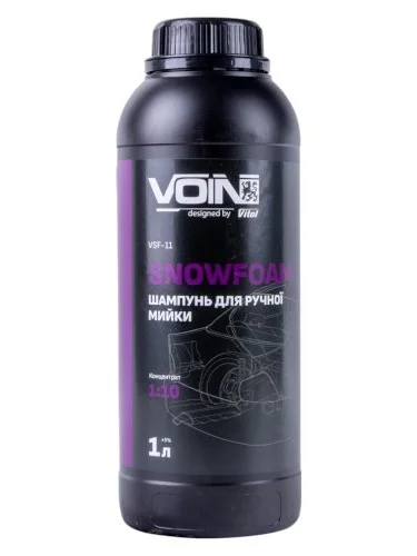 Автошампунь для ручної мийки Voin SnowFoam 1 л 1:10 (pH7) (VSF-11)