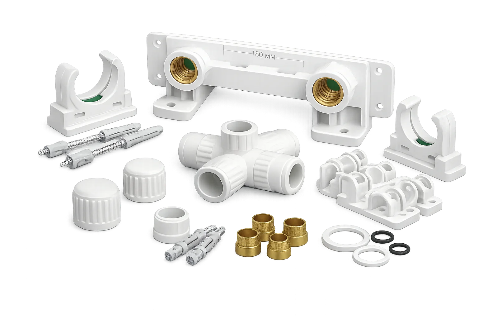 Комплектуючі до поліпропіленових труб