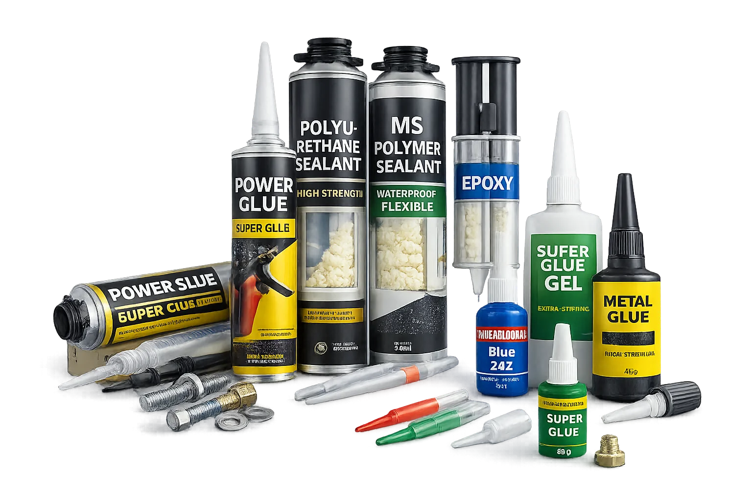 Клеї та фіксатори