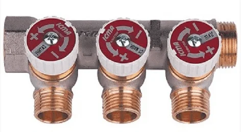 Колектор Icma 1" 3 виходи 87228PH06RU