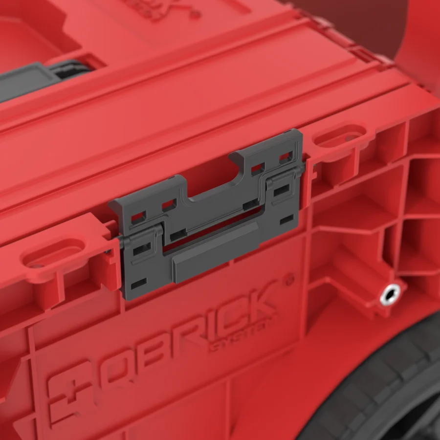 Ящик на колесах для инструментов Qbrick System PRO Cart 2.0 Plus Red Ultra HD Custom (SKRWQCPRO2PCCZEPG003) - фото 4