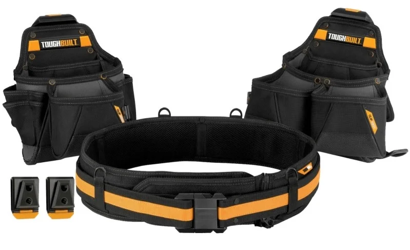 Набір ремінь та 2 сумки для будівельних інструментів ToughBuilt ClipTech (TB-CT-111-3P)