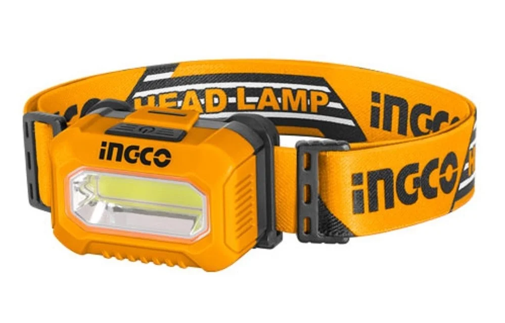 Ліхтар акумуляторний налобний на 100 lumen Ingco HHL013AAA5
