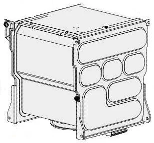 60001865 Теплообмінник на газовий конденсаційний котел Ariston, Chaffoteaux 24