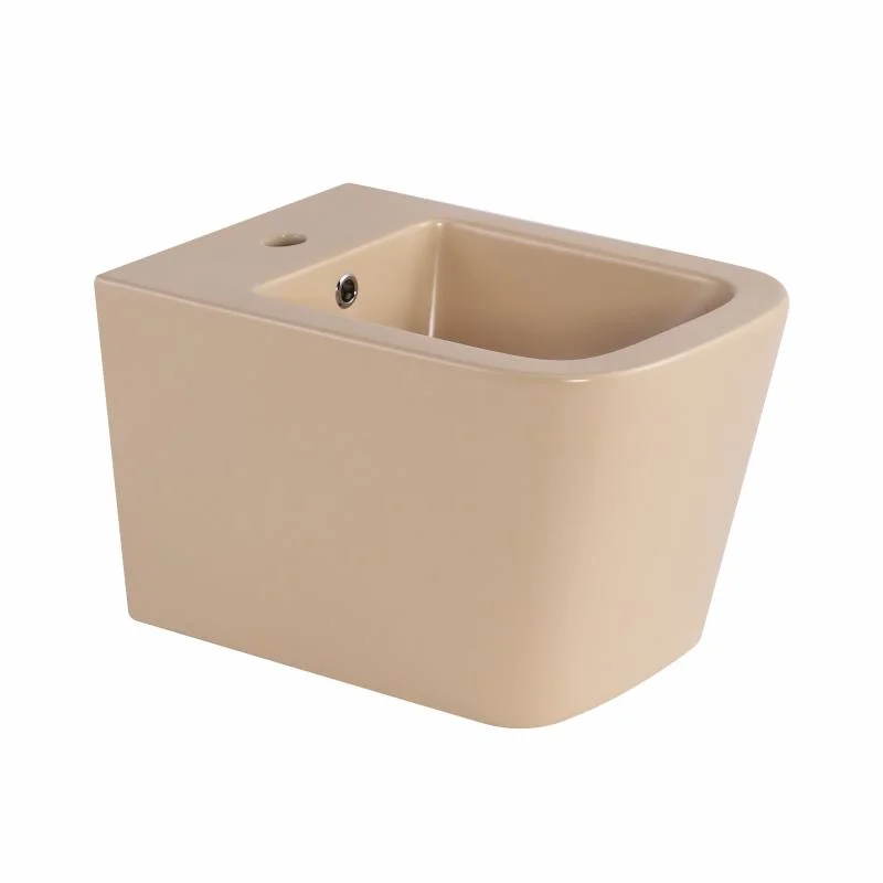 Біде підвісне Qtap Tern QT17551303GSB Бежевий