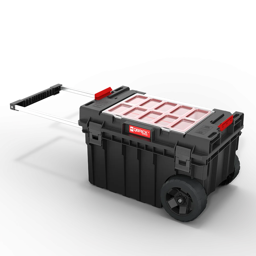 Ящик для инструментов на колесах Qbrick System ONE Trolley Expert (SKRWQONETECZAPG001) - фото 4