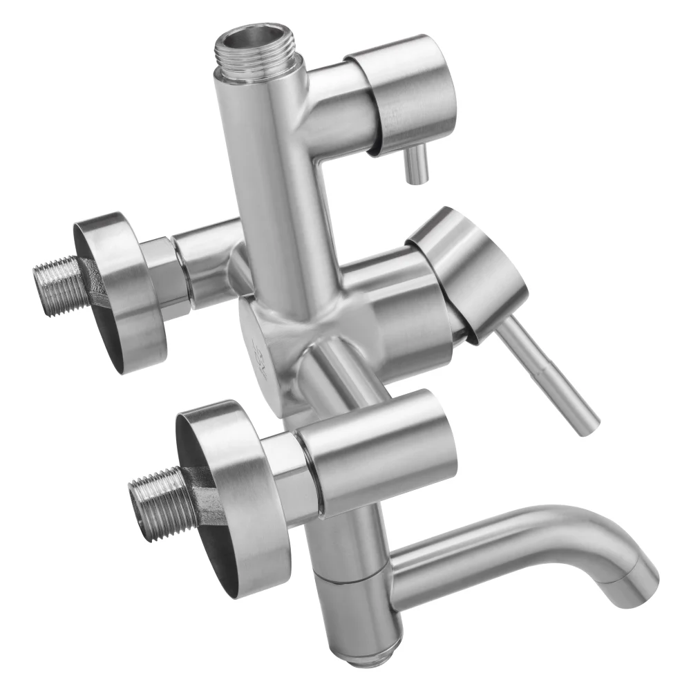 Душова система Lidz Aria 1030 зі змішувачем (k35) Nickel - фото 7