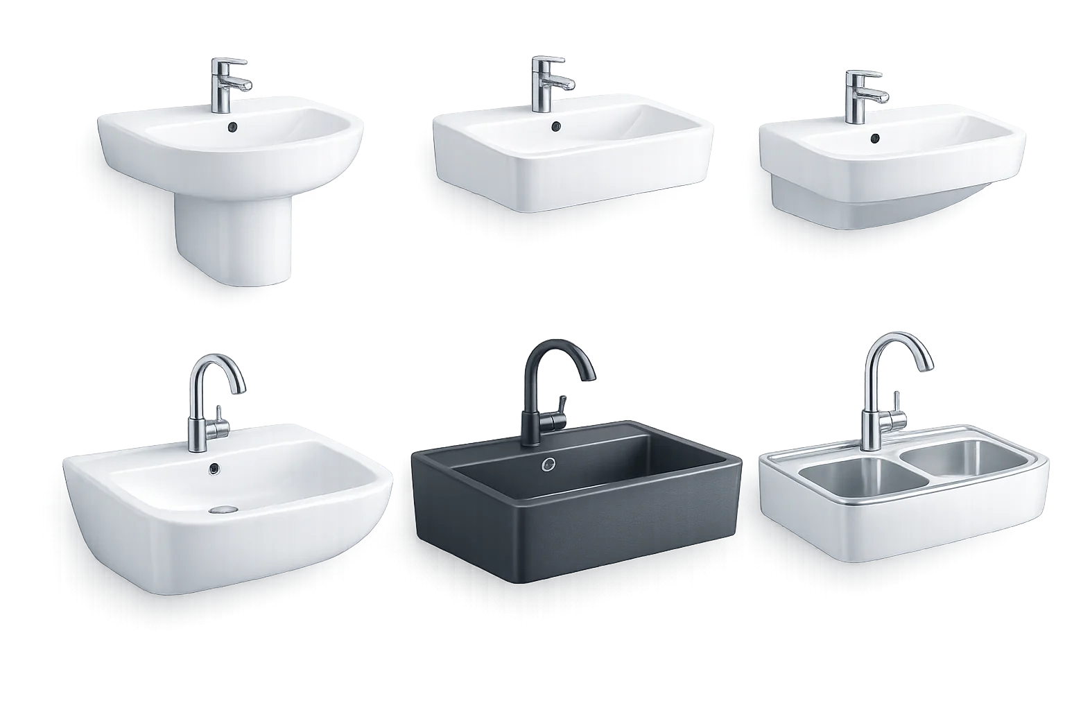 Умивальники та мийки