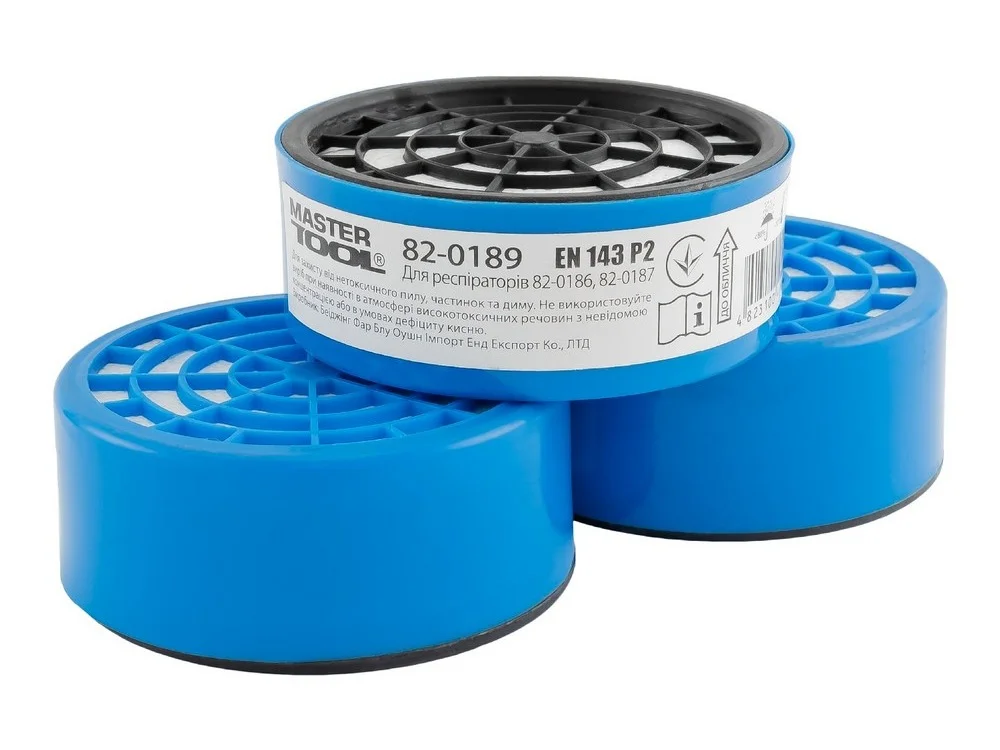 Фільтр протиаерозольний MasterTool P2 (6 шт.) 82-0189