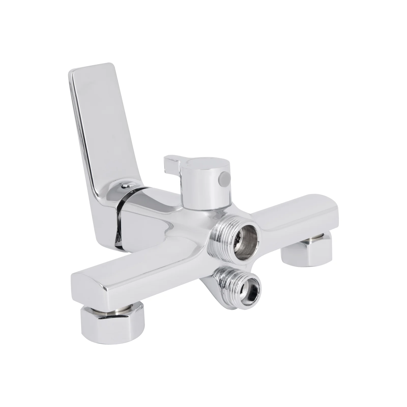 Смеситель для ванны Qtap Crow 260 Хром - фото 4