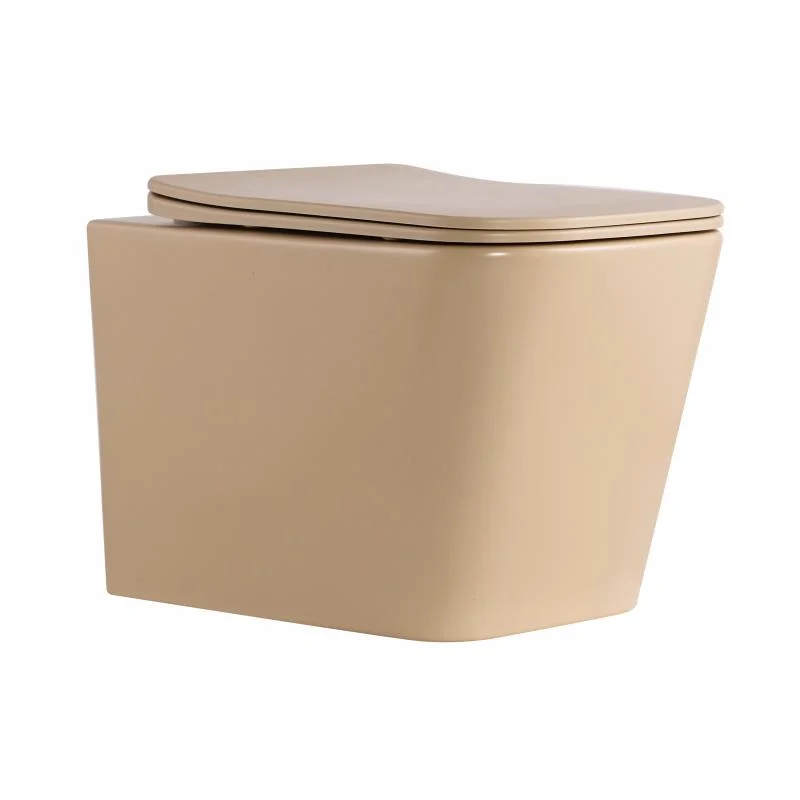 Унітаз підвісний Qtap Tern Ultra Quiet QT17332303ASSB Бежевий (Slim, Duroplast, Soft-close, Quick Release)