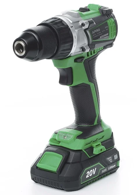 Дриль-шурупокрут акумуляторний безщітковий Apro 20DB (895033)