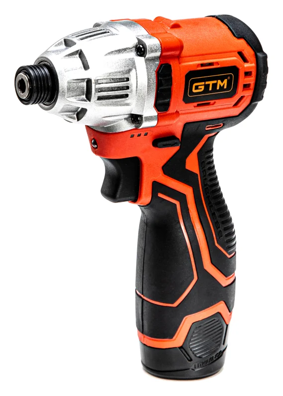 Винтоверт ударный аккумуляторный 1/4" 120 Нм 3000 об/мин 12 В GTM (IS12/120BL) - фото 3
