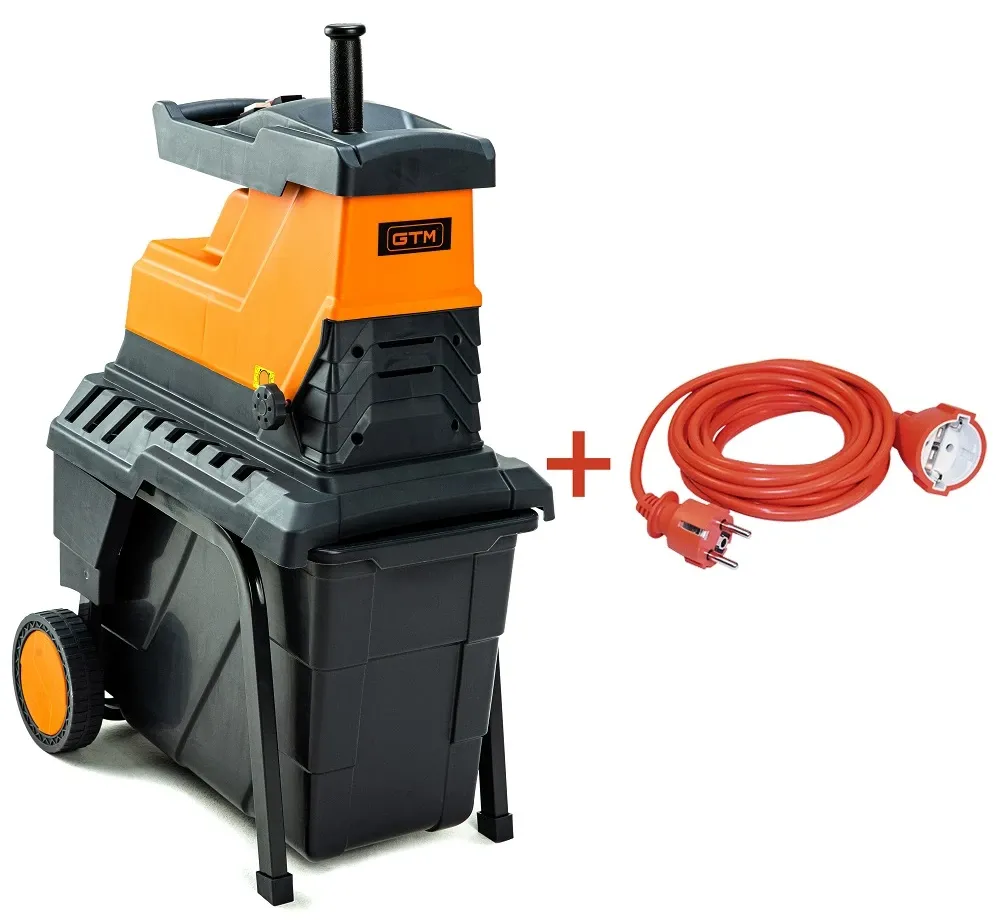 Щепоріз садовий GTM MS2800/45 KIT + подовжувач 10м