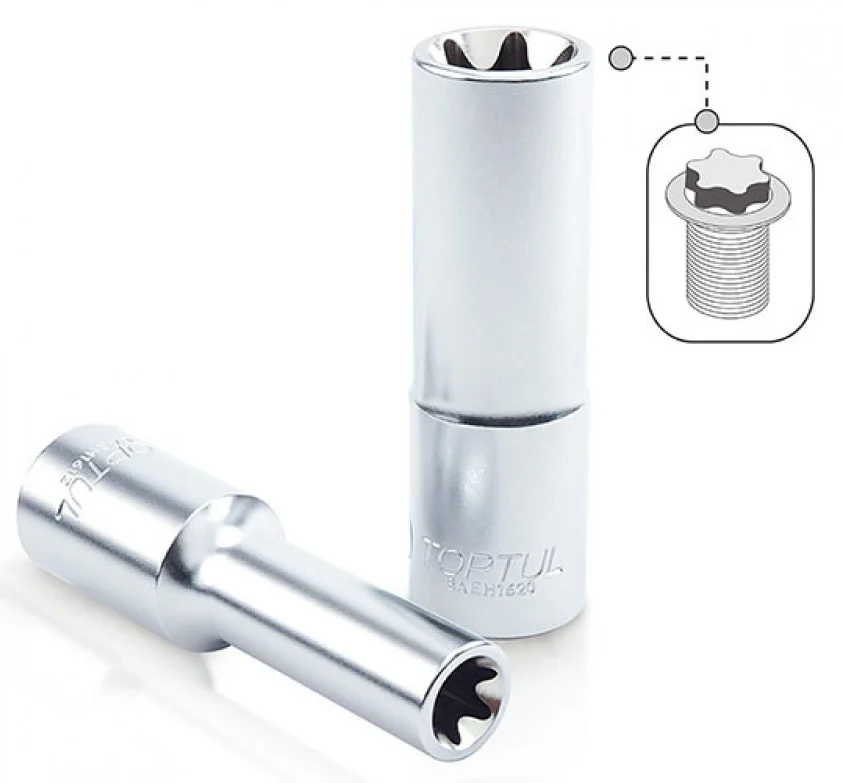 Головка Toptul 1/4" E8 BAEH0808