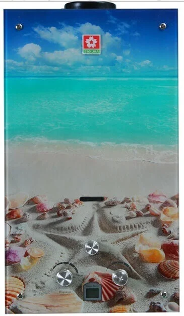 Газова колонка Sakura Samurai 10 (LCD) океан